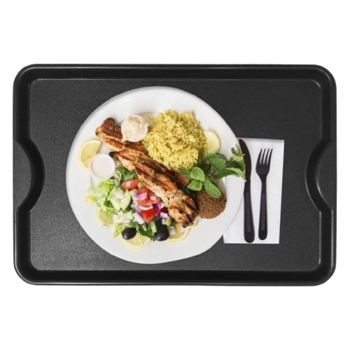 Bandeja Plástica Buffet Fast Food Restaurante Self Service 48x33cm - New Plastic