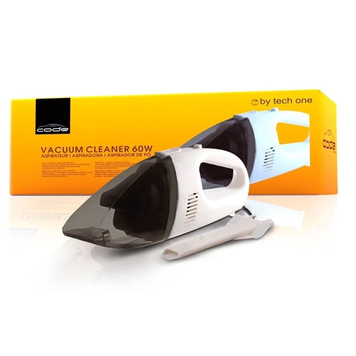 Aspirador Pó Portatil  Profissional Preto 60w 12v Carro Automotivo Aspirador Pó