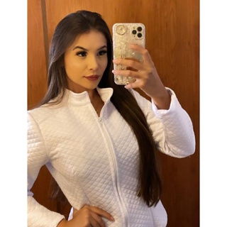Casaco Matelassê em Oferta na Shopee
