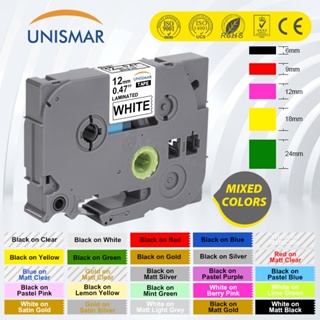 6mm 9mm 12mm Compatível Com Fita De Rótulo Brother TZe-231 tze231 tze131 Laminada Para P-Touch Label Printer PT-H110 em Oferta na Shopee