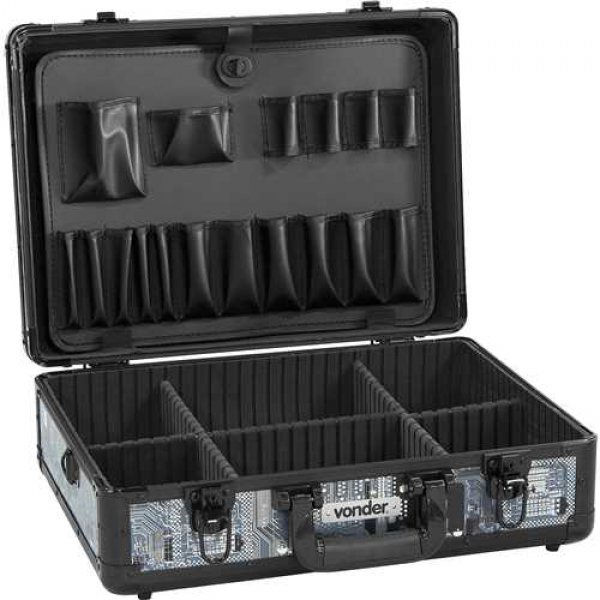 Maleta Para Ferramentas Profissional Preta MFV313 VONDER