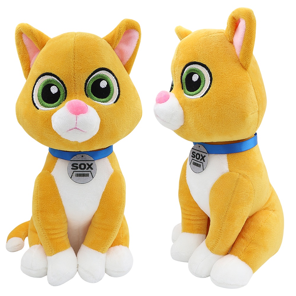25cm Disney Pixar Buzz Lightyear Anime Filme Sox Cat Animal De Pelúcia