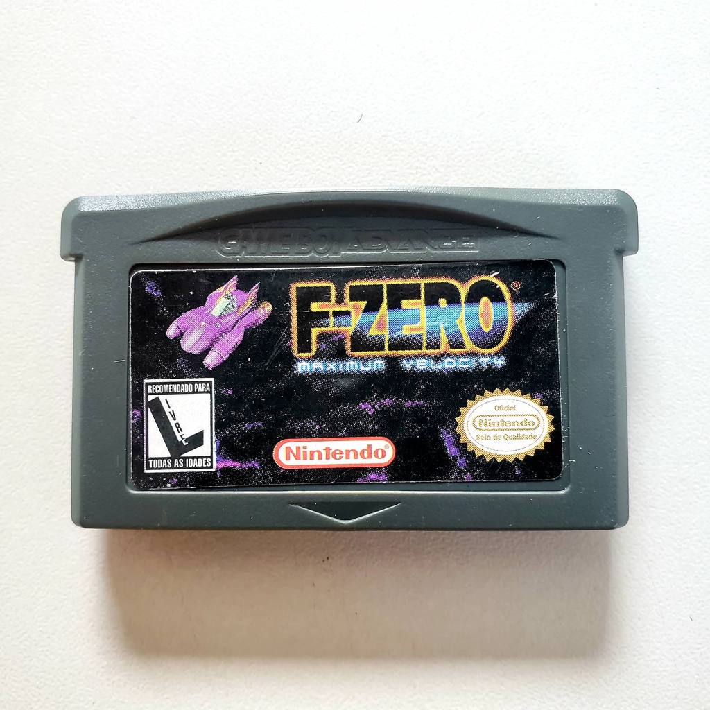 F-zero Maximum Velocity Original Game Boy Advance Gba | Shopee Brasil