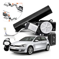 Difusor De Escapamento Preto Esportivo Volkswagen Golf