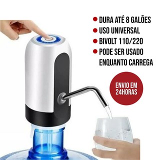 Bombinha Eletrica Para Galao De Agua Suporte Valvula 5/10/20