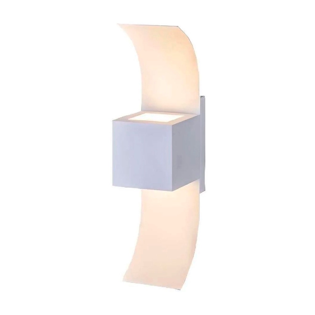 Arandela com Rebatedor Externa 1XG9 Branca  - Ideal - 951-BMT