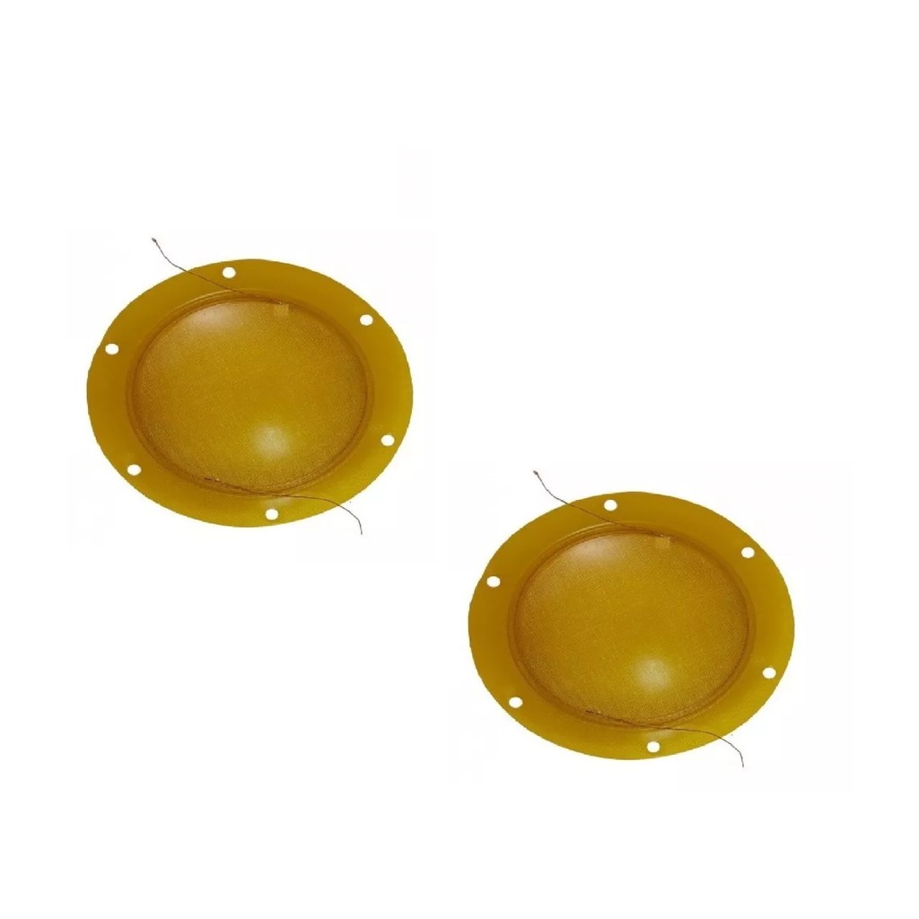 2  Reparo Membrana Parcial MusicAll Para Driver Hdc3000 / D405 Trio / D450 Trio Corneta Jarrão