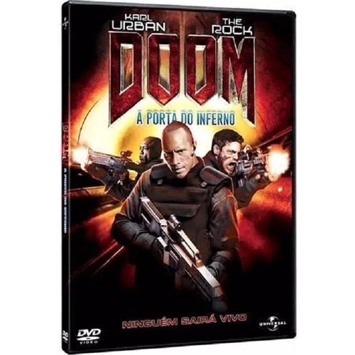 DVD Doom: A Porta do Inferno - The Rock (Dwayne Johnson) - Original