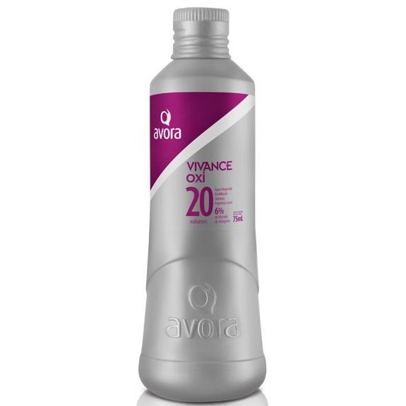 Água Oxigenada Vegana 75ml Oxi 20 Volumes Avora