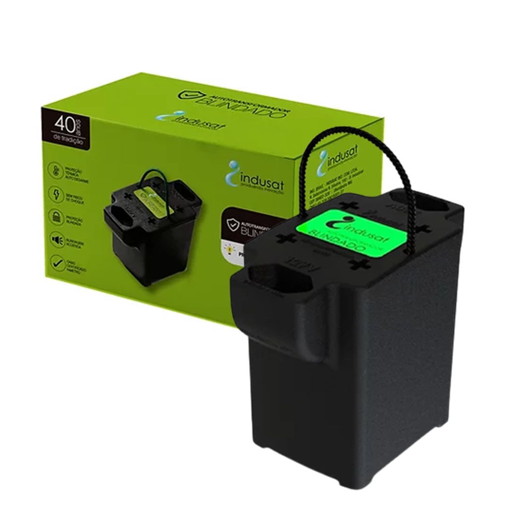 Auto Transformador Tripolar Blindado 5000VA 2800W Bivolt para Ar Condicionado Máquinas Fritadeiras