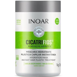 Inoar Mascara Hidratante Cicatrifios Renovação Absoluta 1kg Super Hidratação