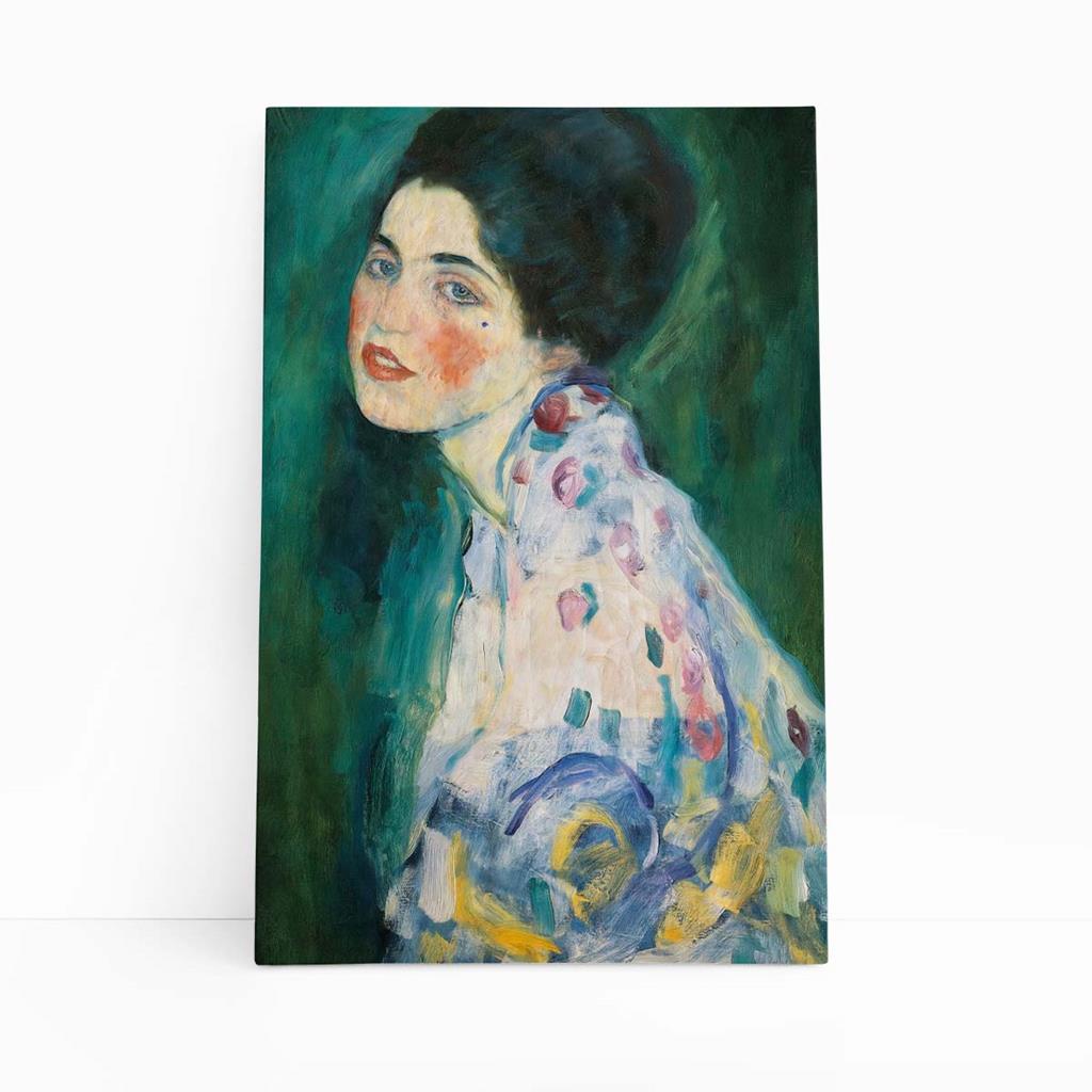 Retrato de uma Dama Gustav Klimt Quadro