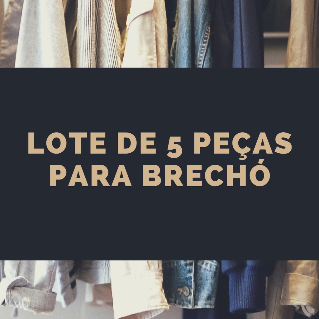 Lote Roupas Usadas