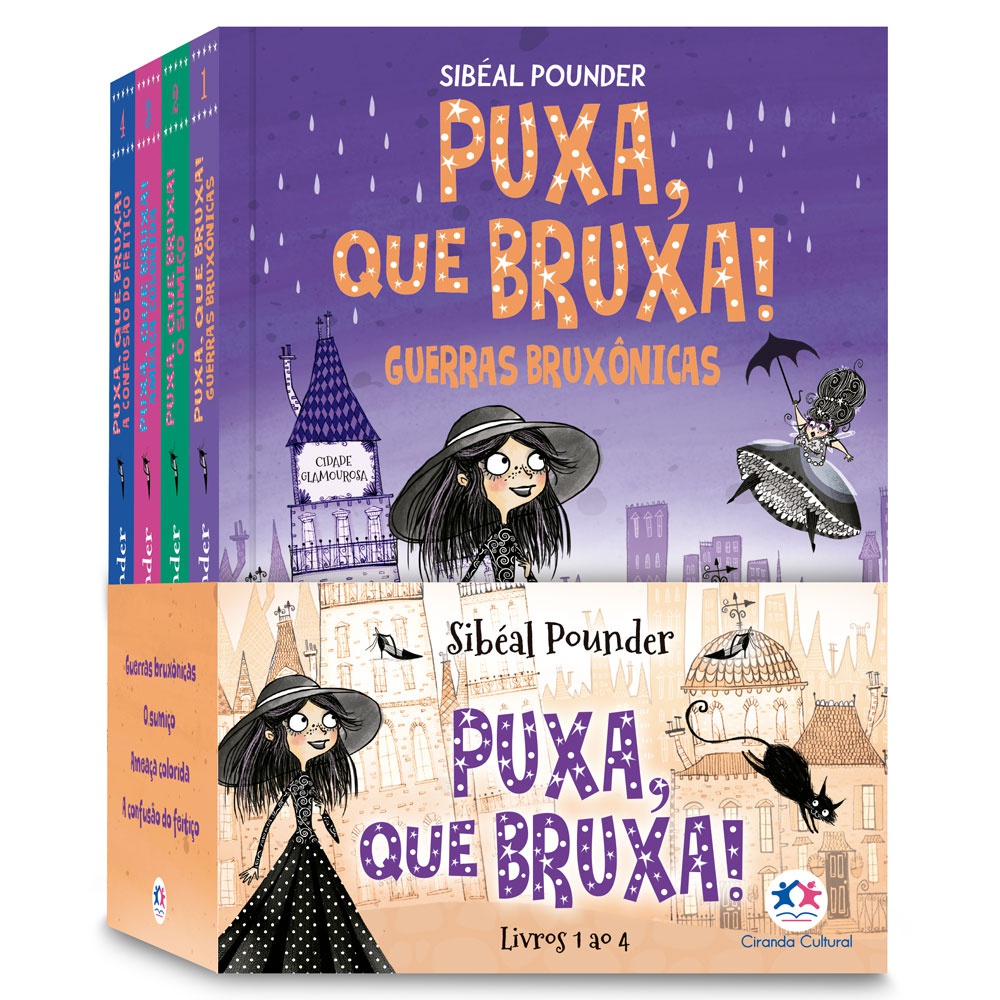 Livro - Literatura Kit Puxa, que bruxa! Capa comum Ciranda Cultural em Oferta na Shopee