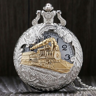 Relógio De Bolso Vintage Masculino Com Pingente De Mágica/Quartzo