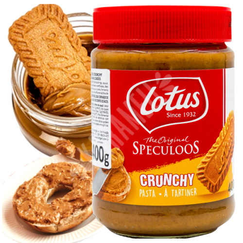 Creme Biscoito Crocante Caramelizado Biscoff Speculoos Lotus