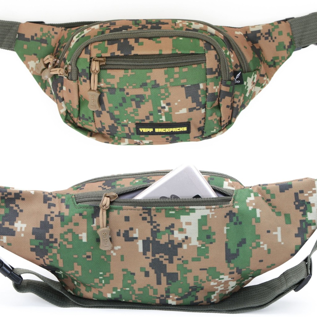 Pochete Masculina Barriga Tática Moto Grandes Porta Carteira e Celular