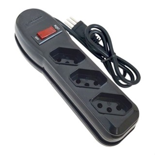 Filtro De Linha / Régua -- 3 Tomadas --- Megatron - Bivolt 10a em Oferta na Shopee