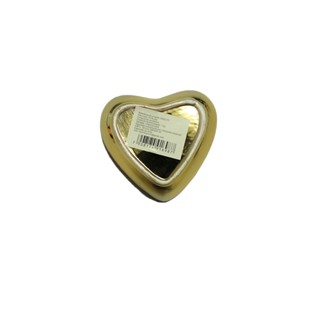 Pratinho De Coração Porta Biju Petisqueira Dourado em Oferta na Shopee