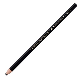 Lápis Dermatográfico 7600 Preto - Mitsubishi
