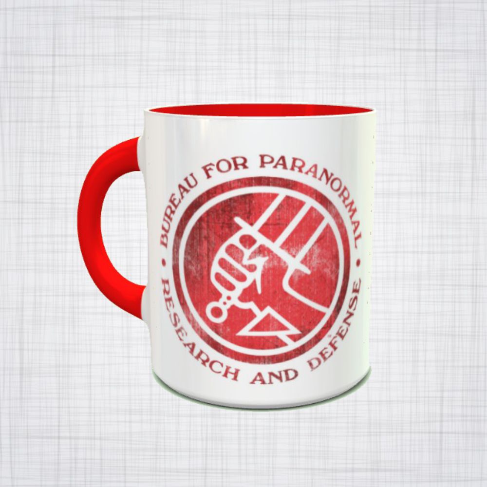 caneca porcelana hellboy BPRD Dark Horse