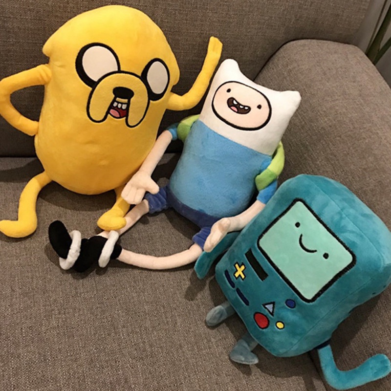 Bonecos De Pelúcia Que Hora Da Aventura 28-42cm Finn Jake BMO