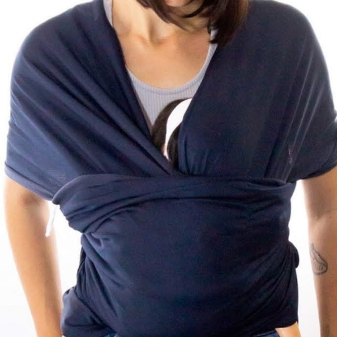 Wrap Sling Dry fit Ideal para o verão Azul Marinho Proteção UVA e UVB