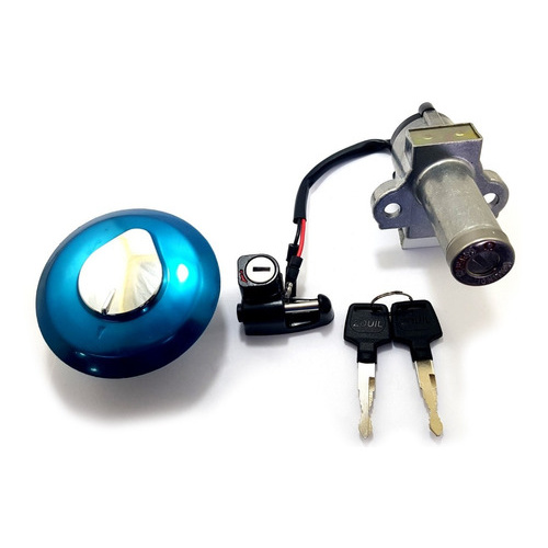 Conjunto Trava Chave Ignição Honda Xlx 250r Xl 250r  1°linha
