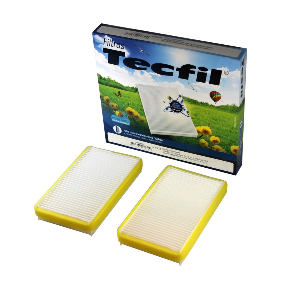 FILTRO AR CONDICIONADO MITSUBISHI PAJERO TR4 IO 1.8 2.0 1999 EM DIANTE TECFIL