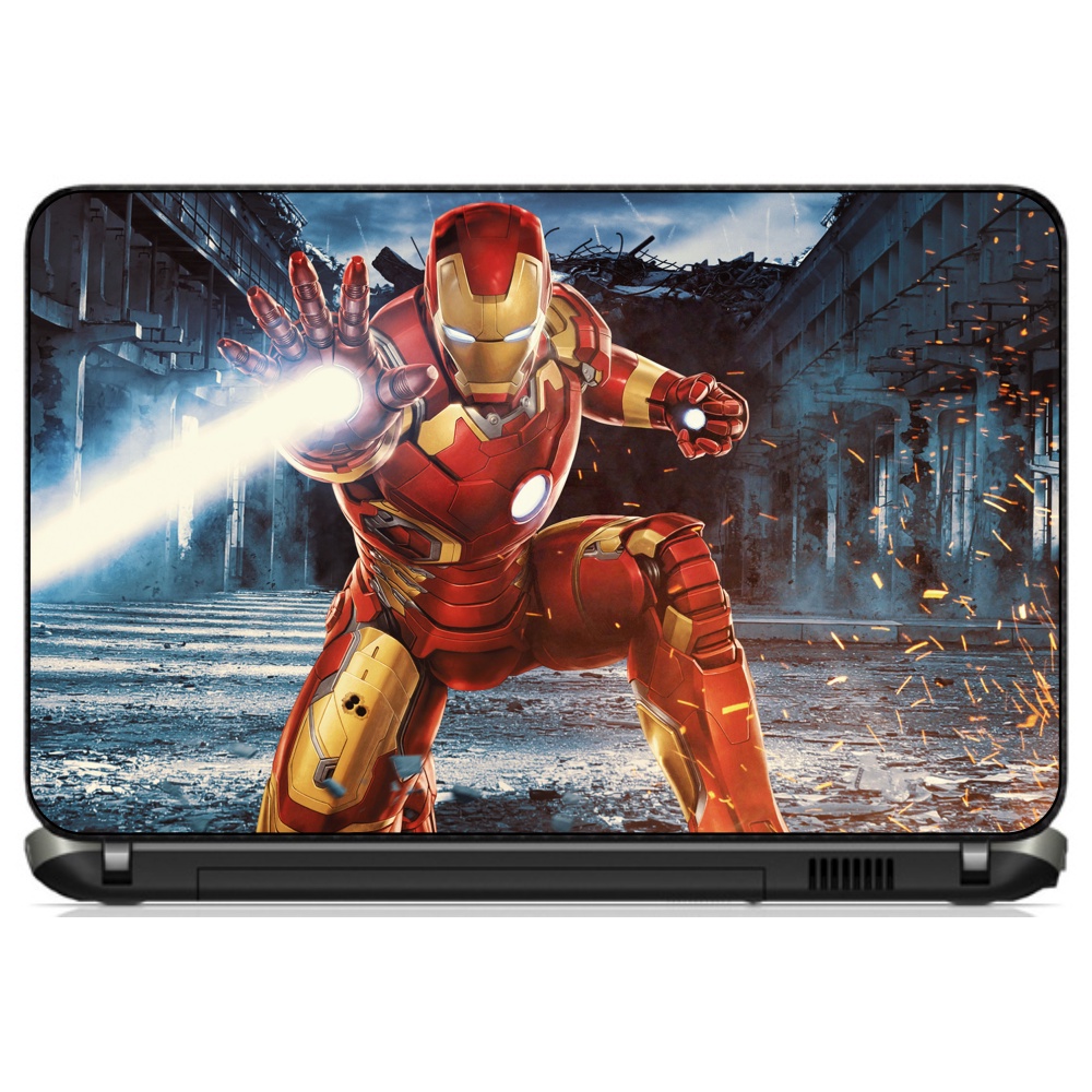 Adesivo Personalizado Skin Pelicula Notebook Macbook Tablet Homem de Ferro [03] Marvel Os Vingadores