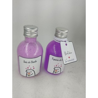 kit Sais de Banho e Espuma de Banho 130ml