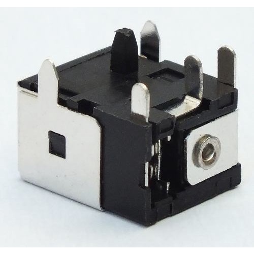 Kit 100 Pçs Conector Dc Jack Cce Positivo 5,5*2,5 Dcj044