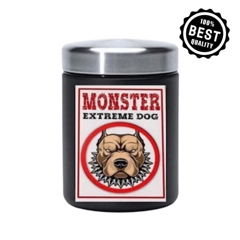 Monster Pit Bull Muscle Dog Suplementos Cães 1 pote 500gr