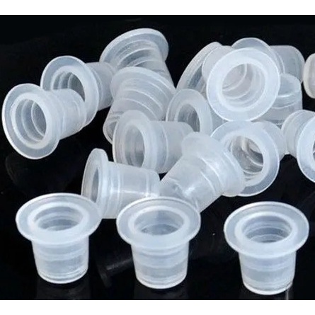 Batoque Pp Extra Pequeno Transparente Tatuagem 100 Unidades Tts Tattoo Micropigmentação Oferta Imperdível