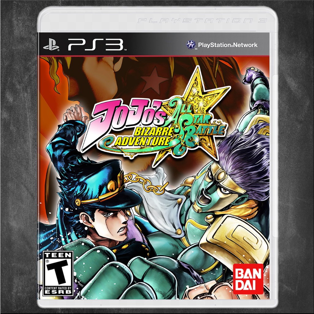 Jojo's Bizarre Adventure All Star Battle Project, jogo original Japonês  para ps3