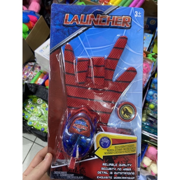 Luva Infantil Lança Disco Som e Luz Heróis Homem Aranha Hulk e Homem de  Ferro | Shopee Brasil