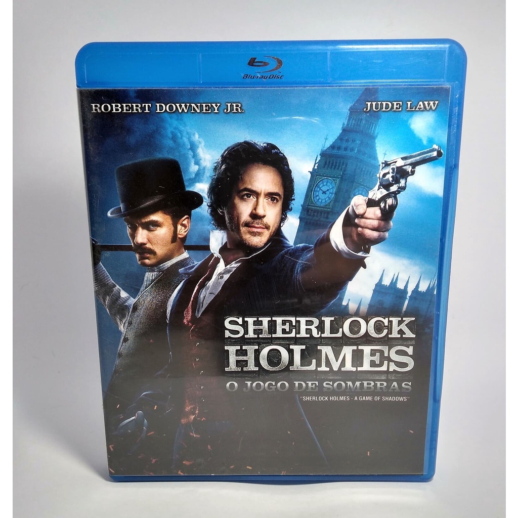 Blu-ray Sherlock Holmes - O Jogo De Sombras (Original) | Shopee Brasil