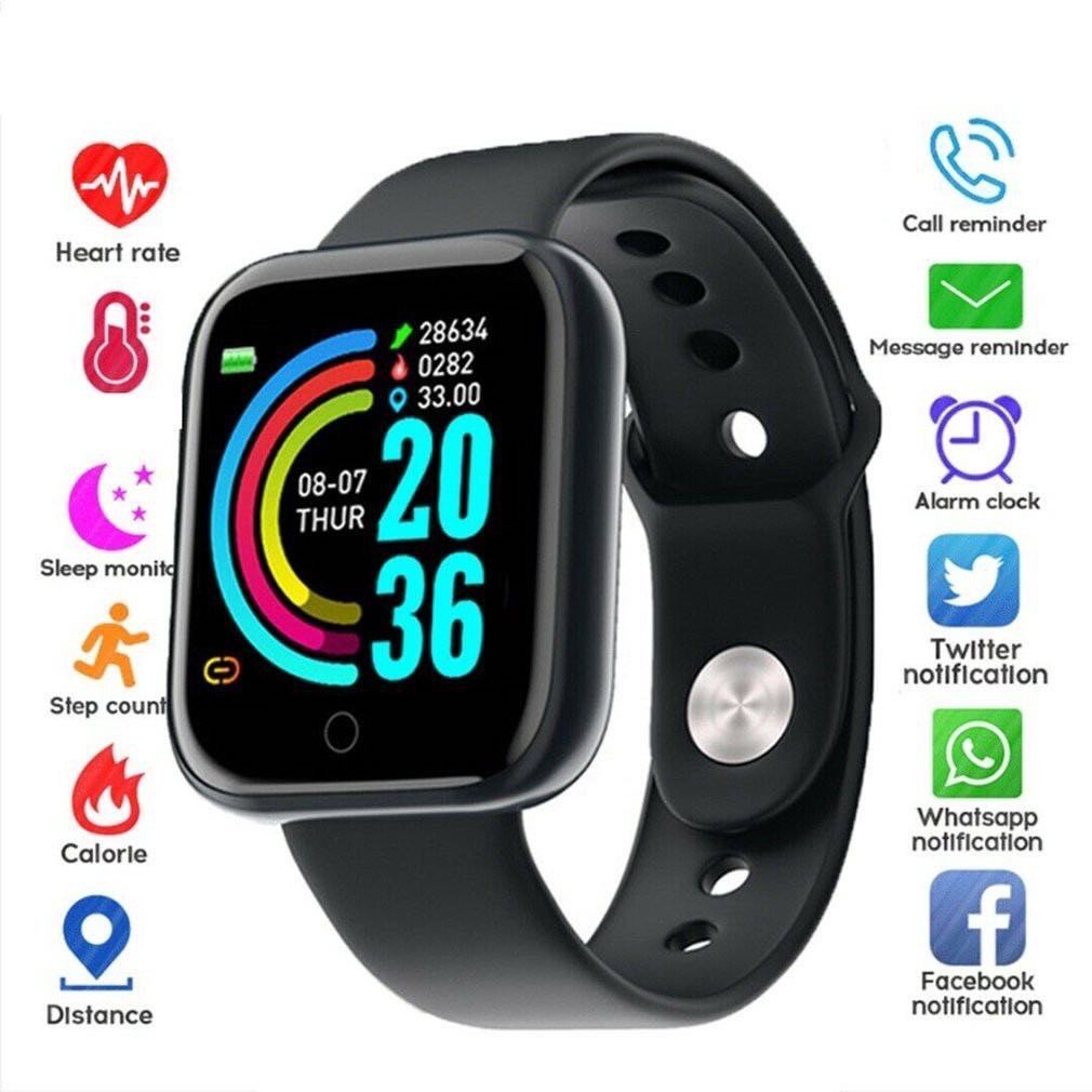 Smartwatch D20/y68 relógio inteligente Shopee Brasil