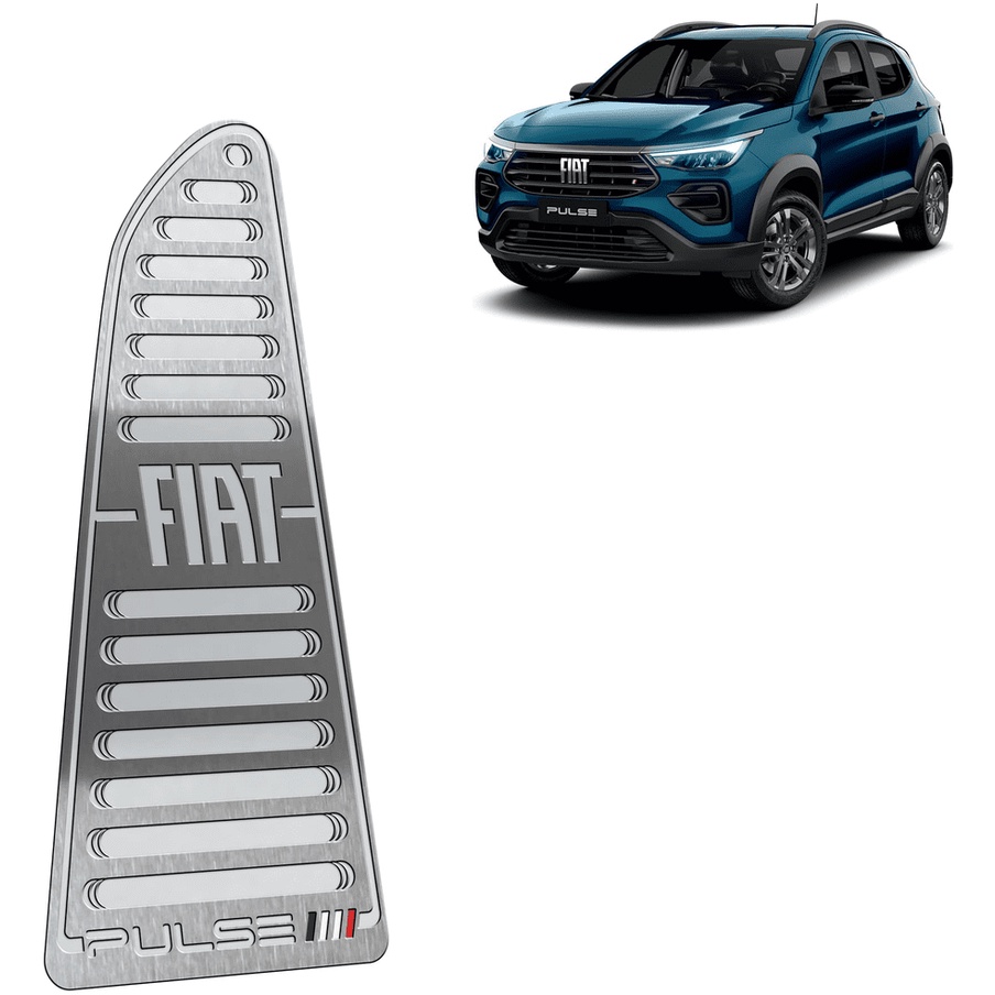 Descanso de Pé Fiat Pulse 22/.. - Aço Inox em Oferta na Shopee