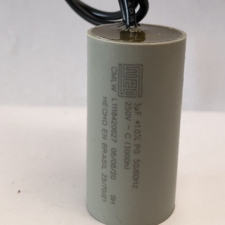 Capacitor Permanente 3uf 250v ± 10% 50/60 Hz Weg Ventilador