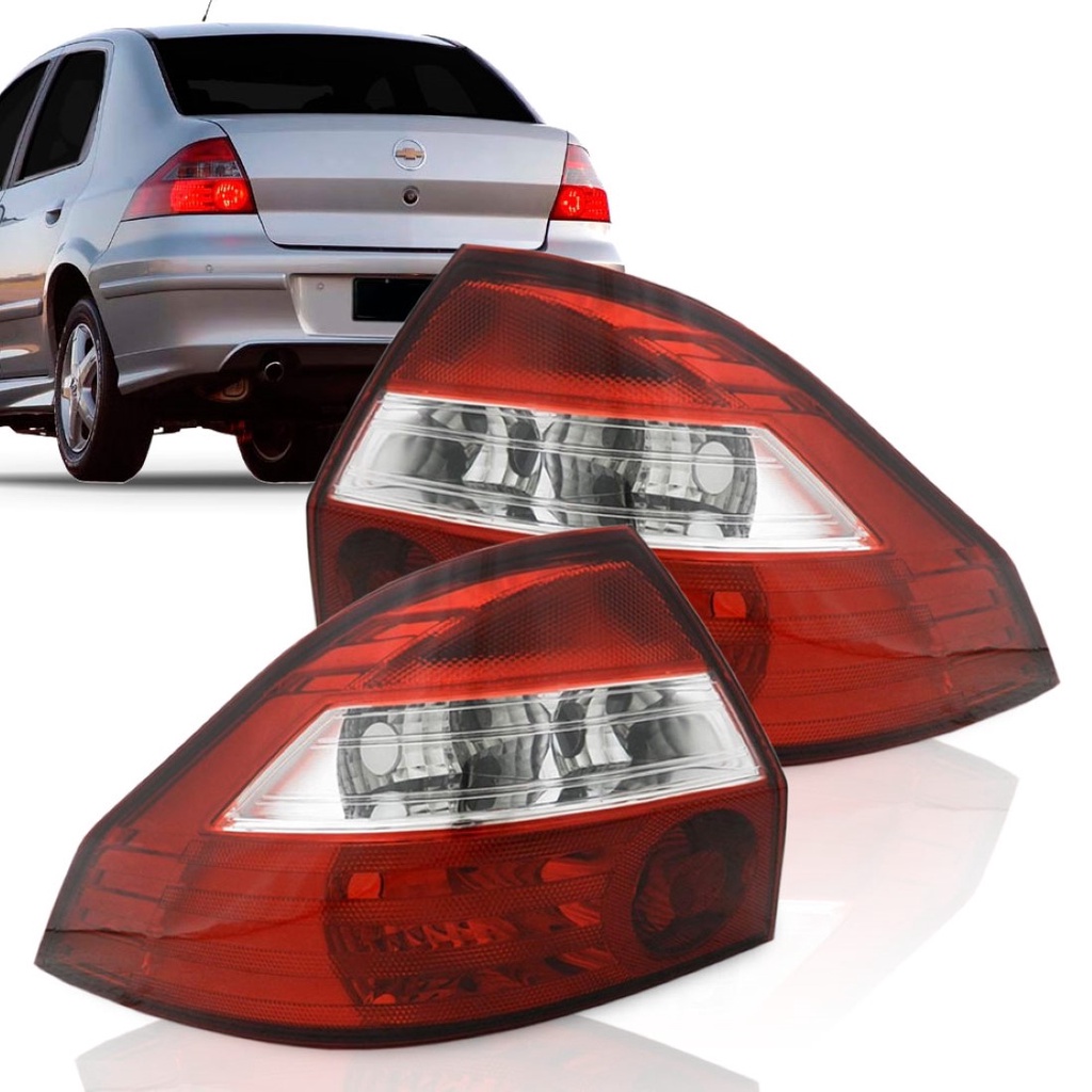 Lanterna Chevrolet Prisma 2006 2007 2008 2009 2010 2011 Bicolor em Oferta na Shopee