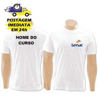 Uniforme Senac Camiseta Masculina e Feminina Curso Senac
