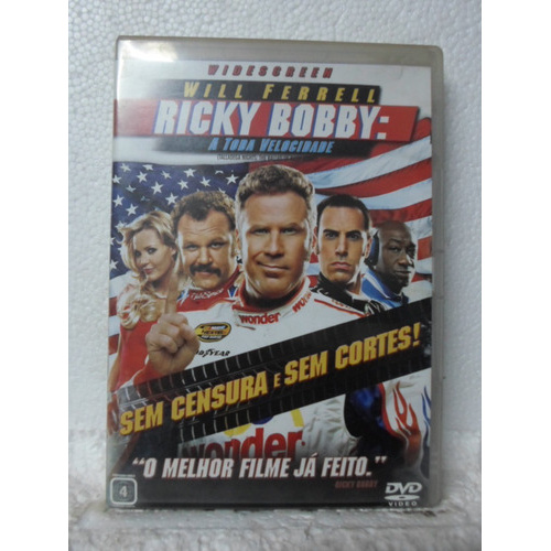 Dvd Ricky Bobby - A Toda Velocidade - Original - Will Ferrell