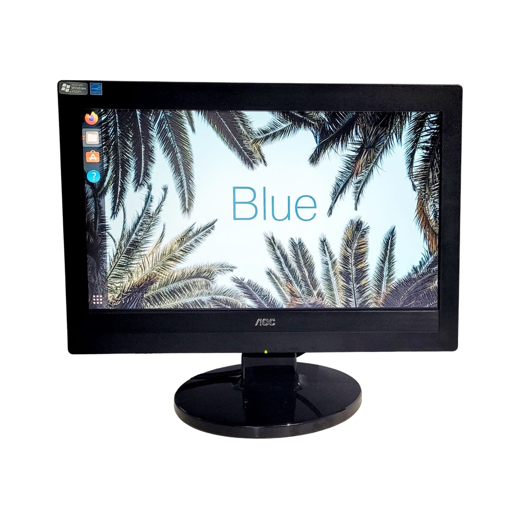 Monitor 15 Polegadas Widescreen Aoc 519sw Lcd - Escorrega o Preço