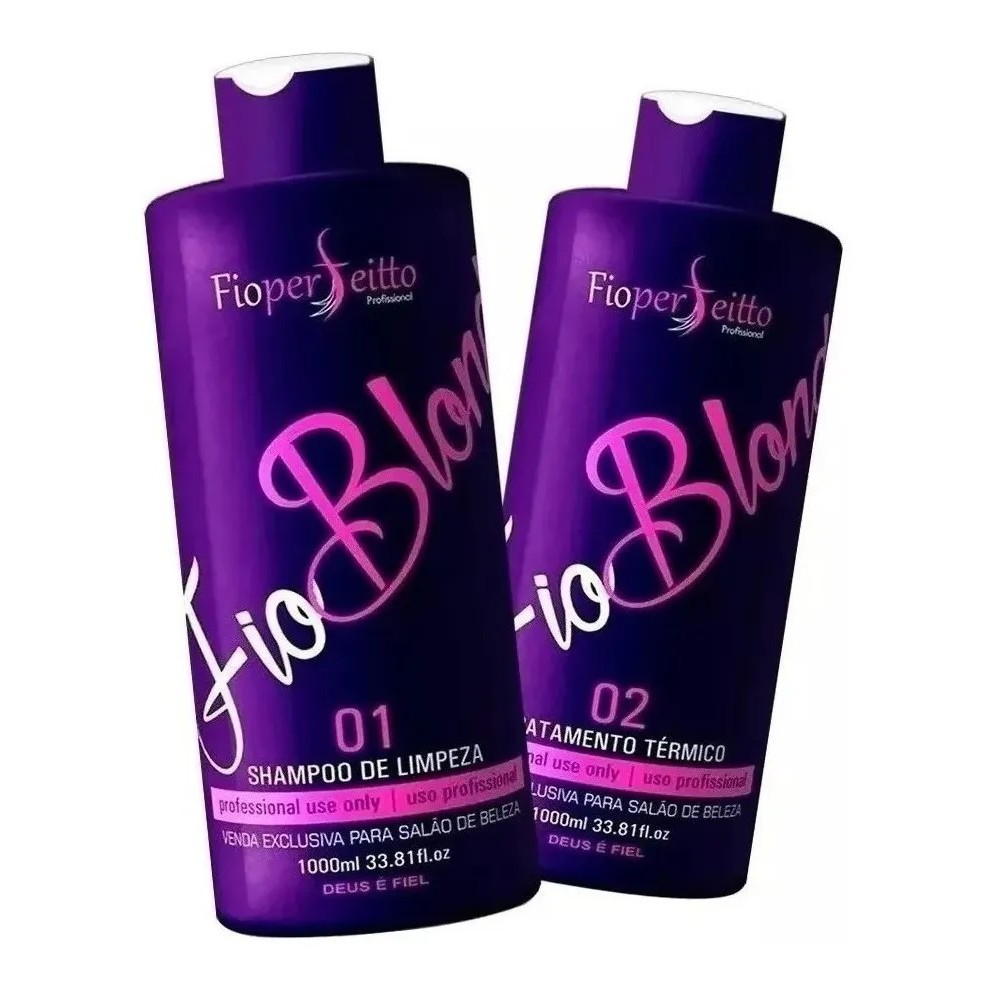 Kit Progressiva Matizador Fioblond 2x1000ml