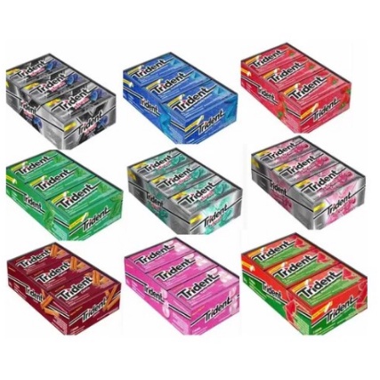 Chiclete Trident Sem Açucar - 21un