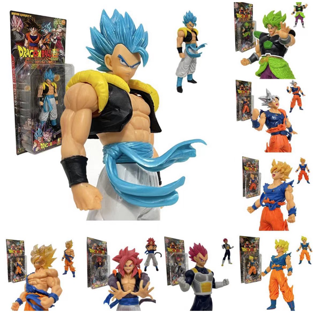 Boneco Goku ssj Blue Super Sayajin Azul Dragon Ball Super Edição Especial  em Promoção na Americanas