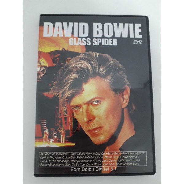 DVD DAVID BOWIE GLASS SPIDER
