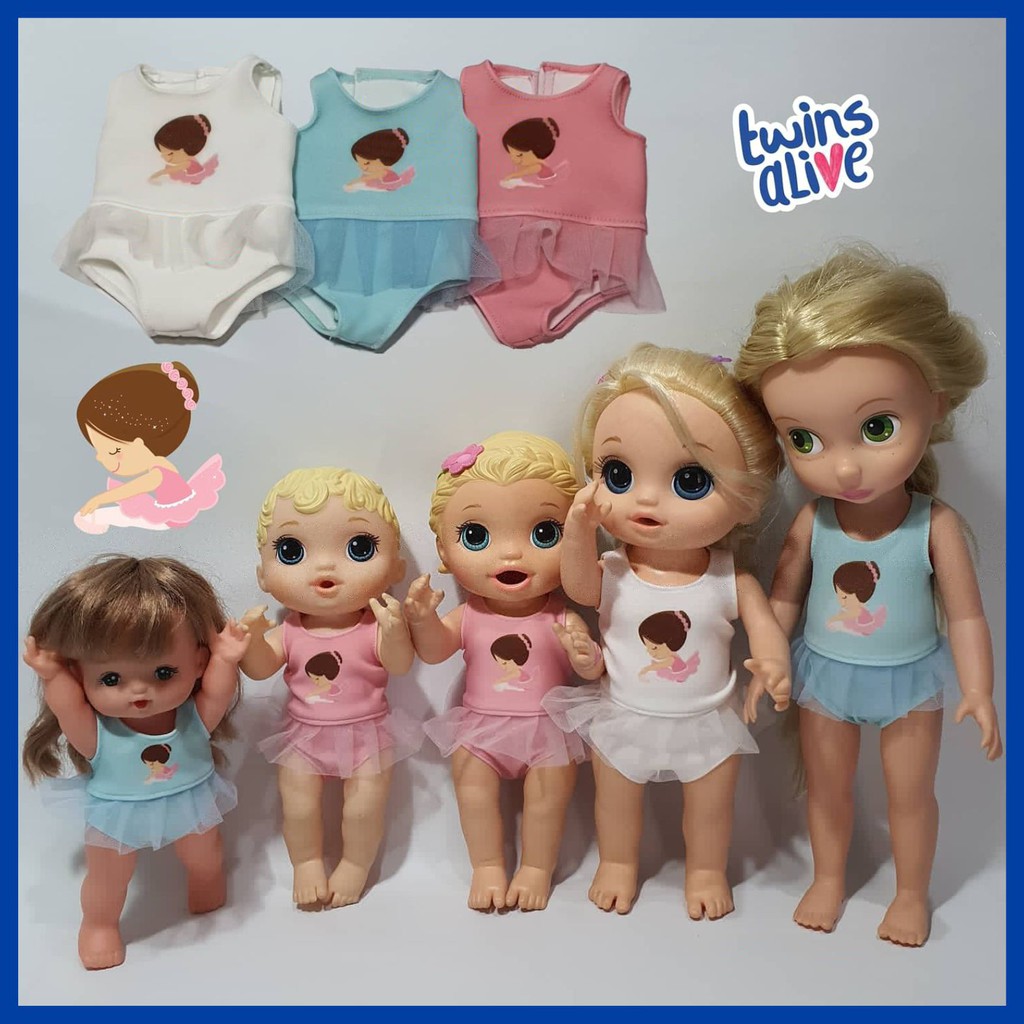 Boneca De Balé Bailarina Baby Alive Animator MellChan