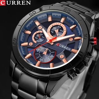 Curren Luminous Stainless Steel Men